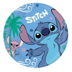  8 darabos papír tányér - Disney Lilo és Stitch, A csillagkutya - Angel - 23cm