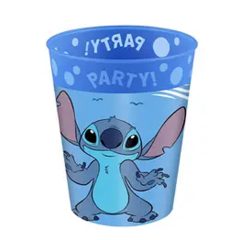   Prémium mikrózható műanyag pohár - Disney - Lilo és Stitch, A csillagkutya 250 ml