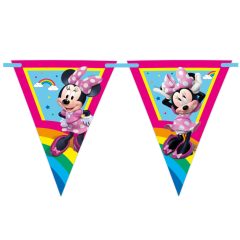   Papír zászlófüzér - Disney - Minnie Makes Me Smile 2,3 m