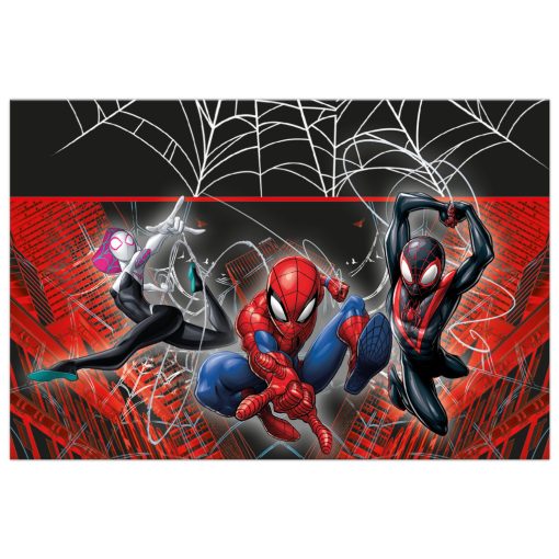 Műanyag asztalterítő - Pókember World of Webs 120x180 cm