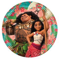 8 darabos papírtányér - Disney - Vaiana 20 cm 