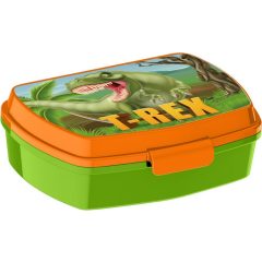 Műanyag szendvicsdoboz - Dinoszaurusz T-Rex 