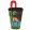Műanyag szívószálas pohár - Minecraft 430 ml