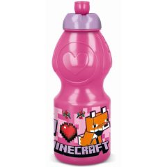 Műanyag kulacs, sportpalack - Minecraft Girls 400 ml
