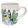 Porcelán bögre - Bluey Leaves 235 ml - Díszdobozban