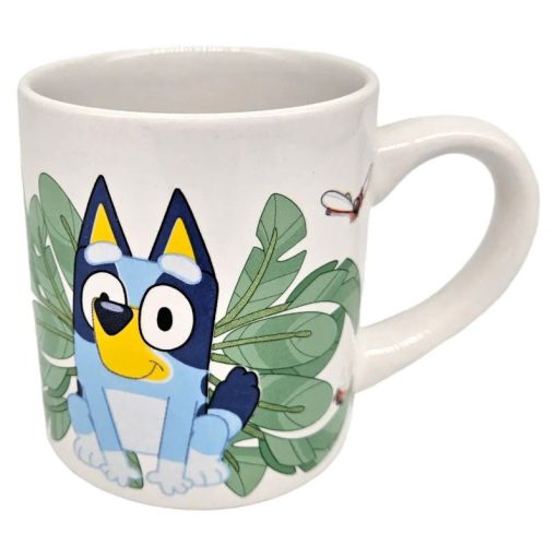 Porcelán bögre - Bluey Leaves 235 ml - Díszdobozban