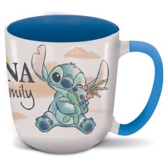   Porcelán bögre díszdobozban - Disney - Lilo és Stitch, A csillagkutya Ohana Elite 380 ml