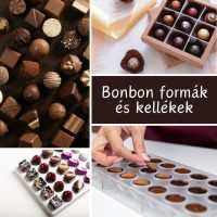 Bonbon formák és kellékek
