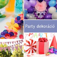 Party dekoráció 