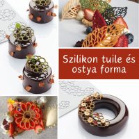Szilikon tuile és ostya forma