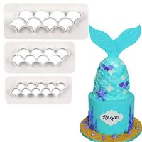 Műanyag fondant és marcipán kiszúrók és formázók