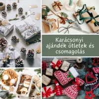 Karácsonyi ajándék ötletek és csomagolás